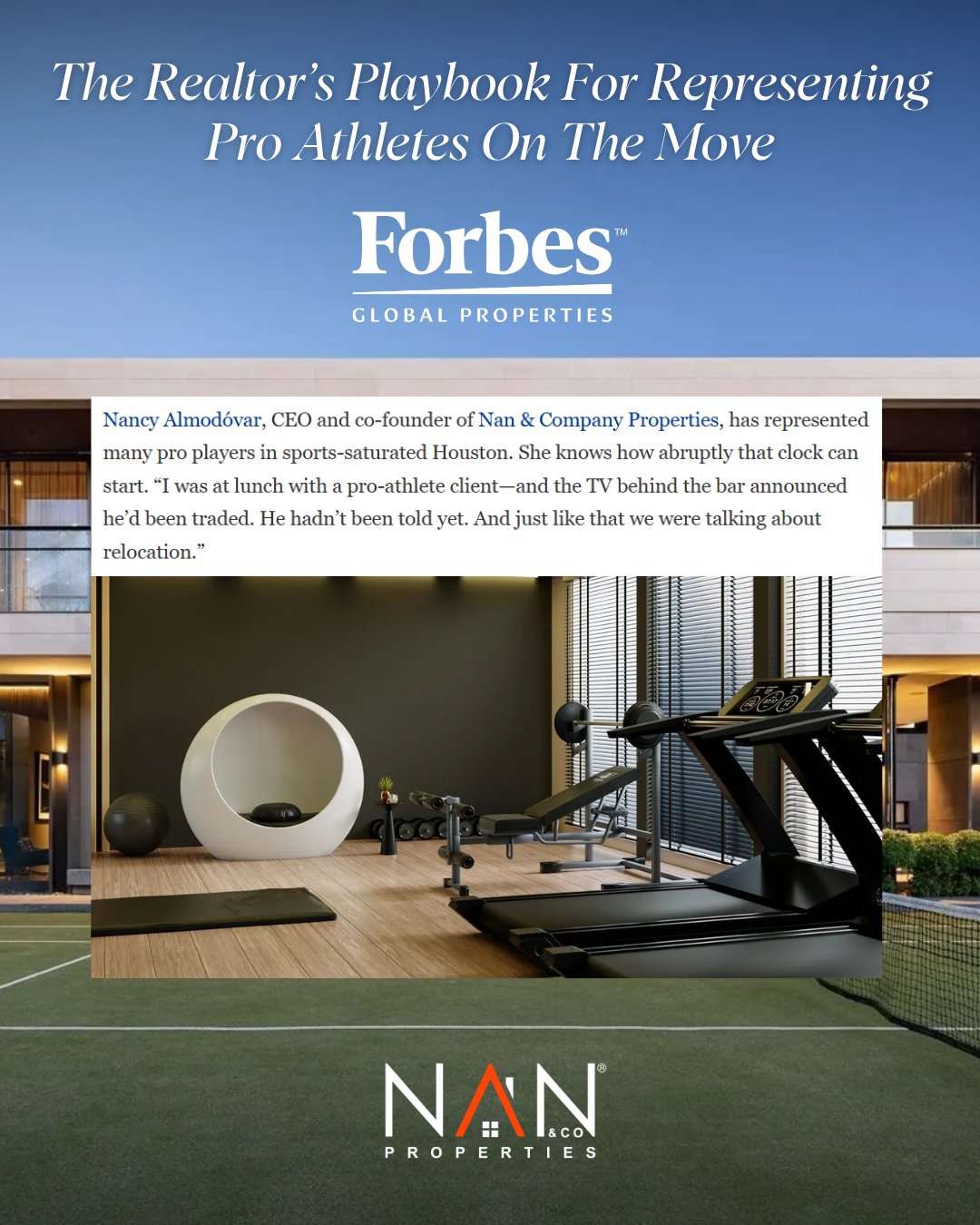 The Realtor’s Playbook For Representing Pro Athletes On The Move