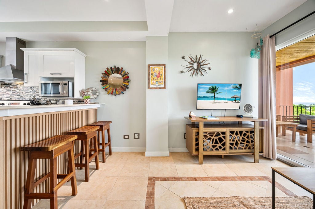Naxos #19 | Ocean View 2-Bedroom Condo Steps from the Beach in Playa Langosta
