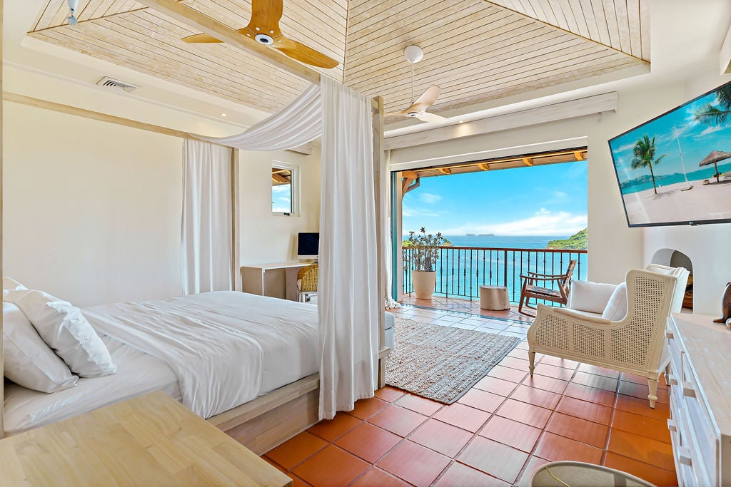 Villa Santorini | Four-level Oceanview Estate Nestled in the Hillside of Las Catalinas—Costa Rica’s Premier Car-free Beach Town.