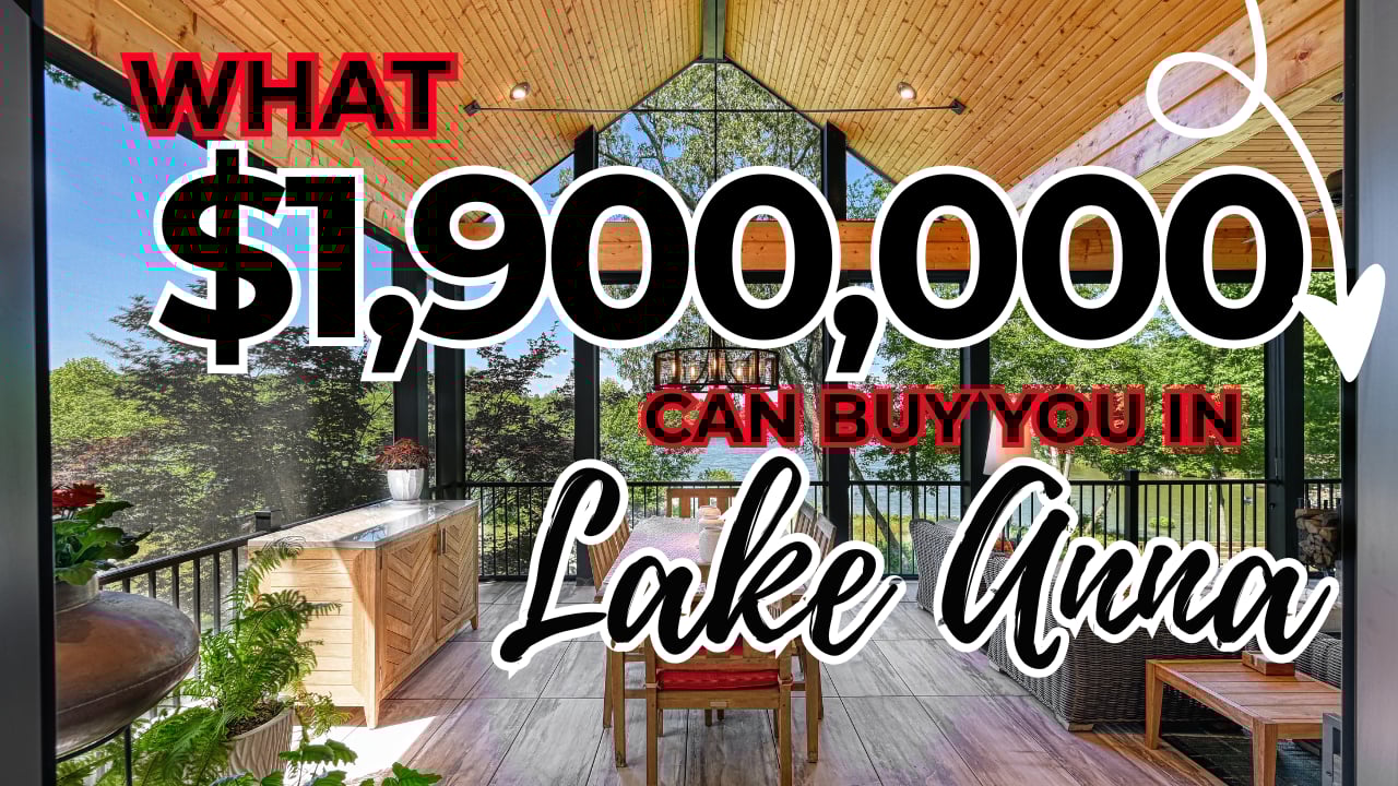 Inside a $1.9M Lake Anna Master Piece!