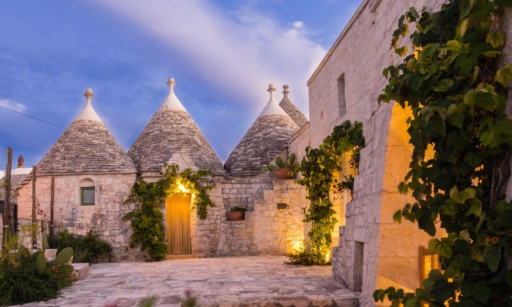 Luxurious Complex of Trulli in Locorotondo, Puglia
