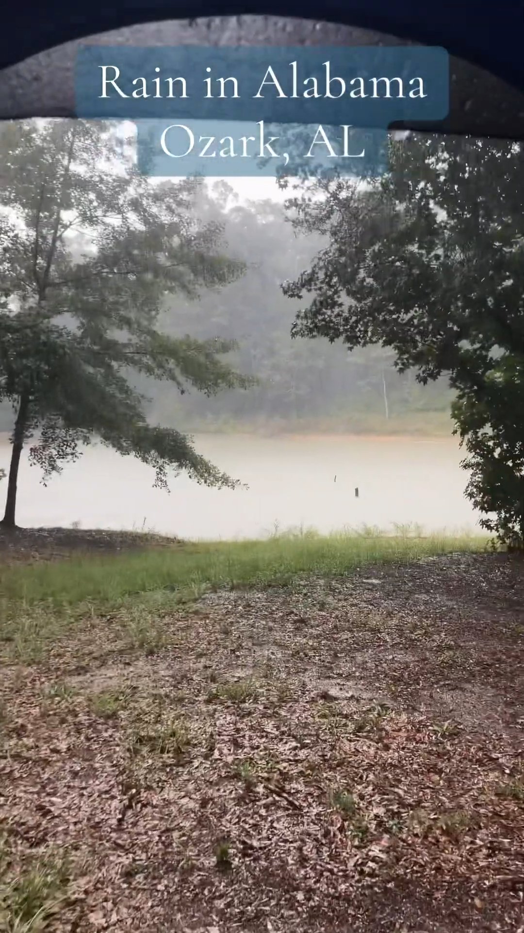 Rain in Ozark, Alabama, Heavy Rain Walk, Relax Instantly With Real Rain Sounds & Thunder