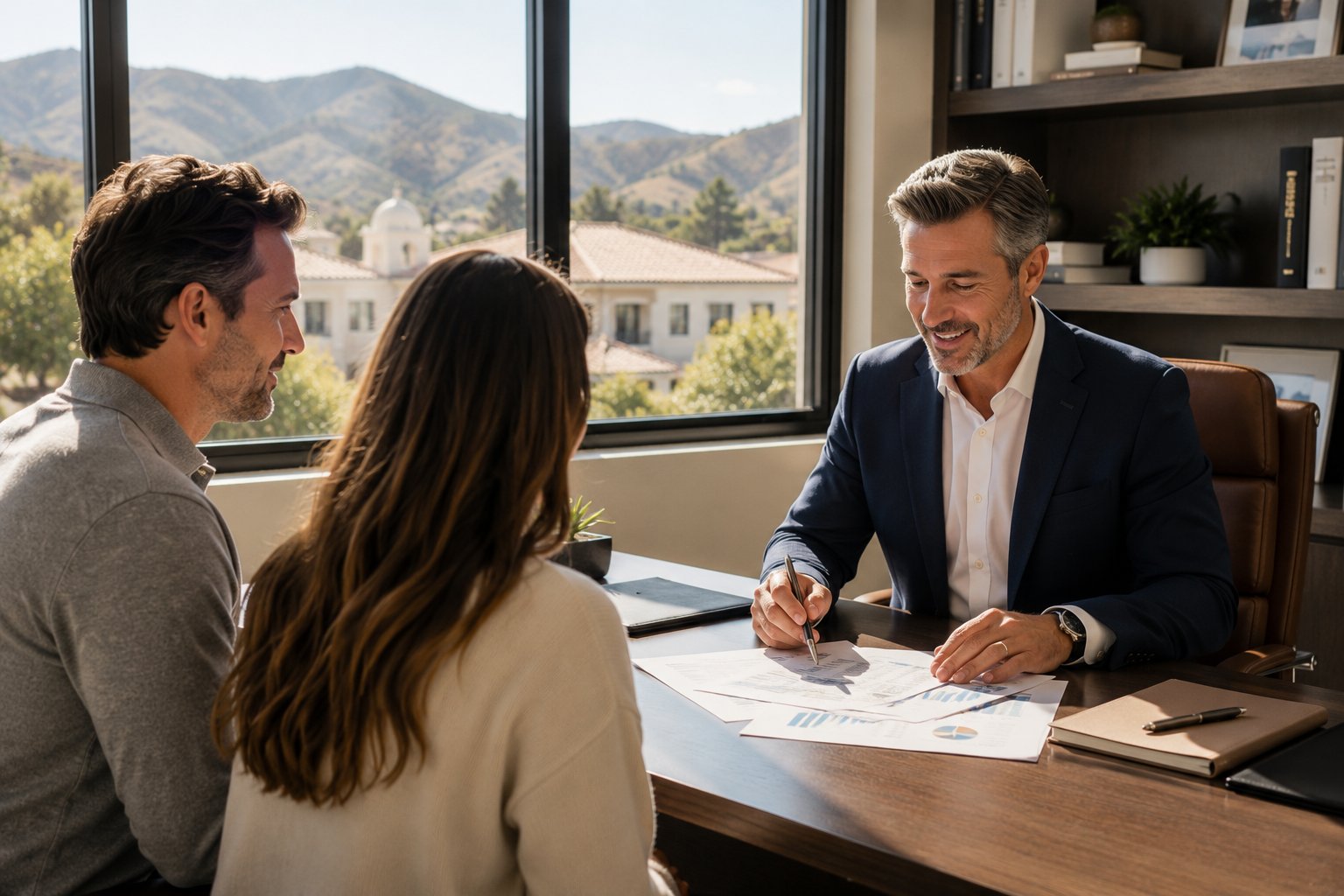Buyer evaluating property pricing on the Central Coast