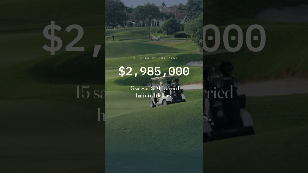 Grand Harbor, Vero Beach: 89% of Last Year's Sales in 7 Months — the 2026 Mid-Year Market Report