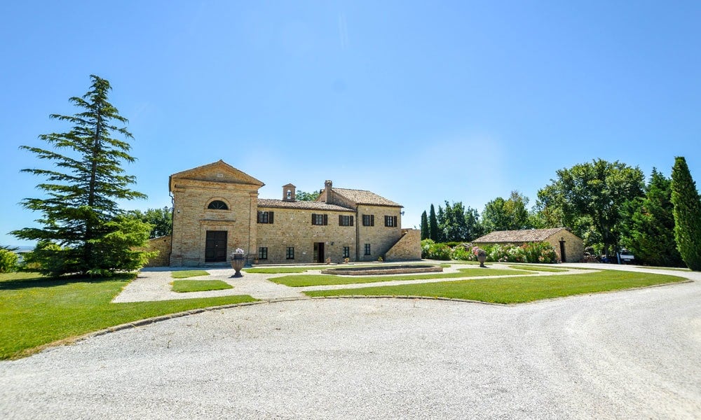 Monastery Near Treia With Golf Course And Pool