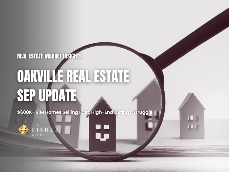 Oakville Real Estate Market Update September 2025 | Homes for Sale & Trends