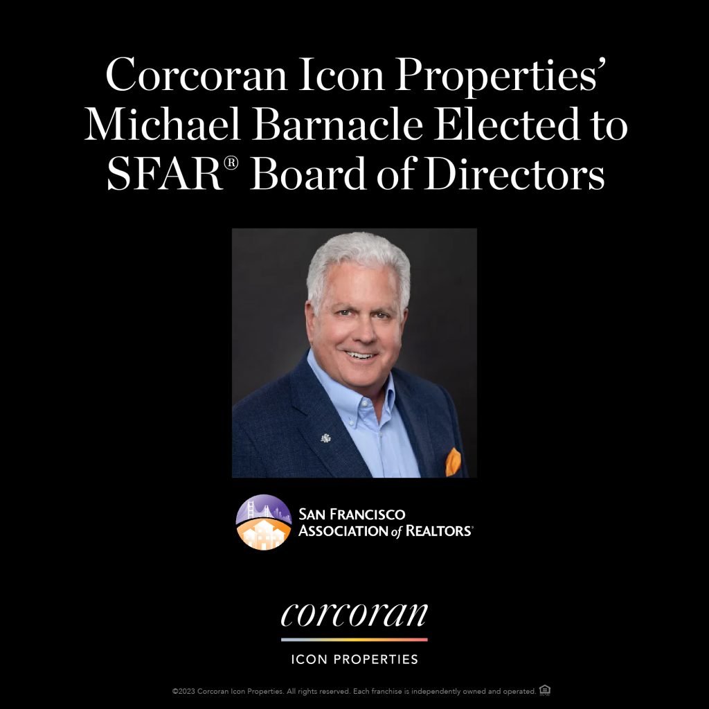 Michael Barnacle Elected to San Francisco Association of REALTOR® Board of Directors