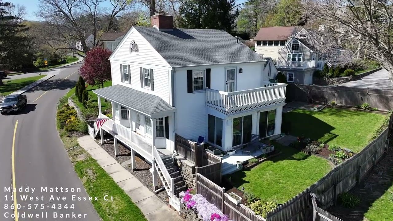 11 West Ave, Essex CT Offered By Maddy Mattson, Coldwell Banker Old Lyme