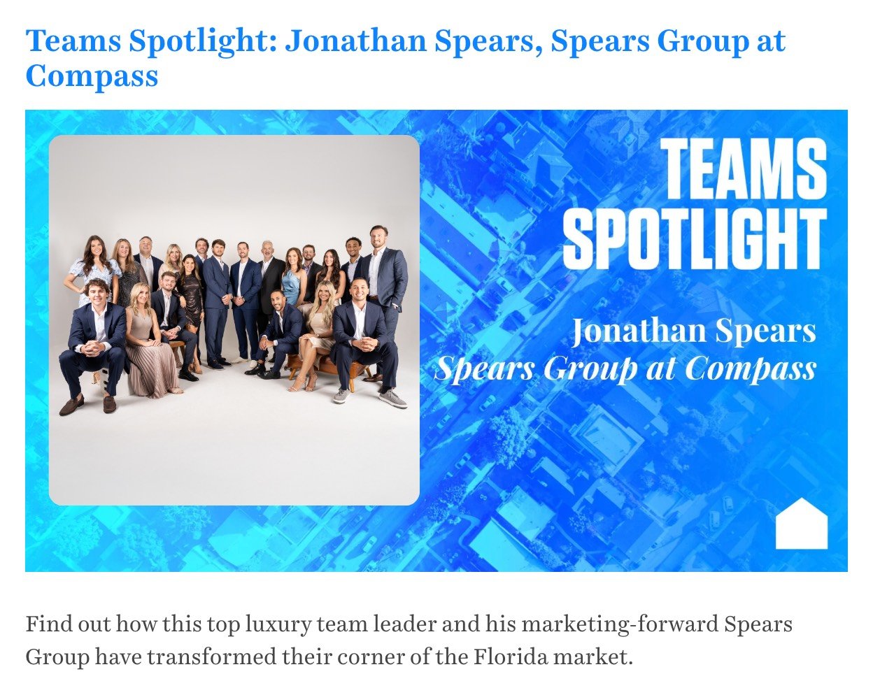 Team Spotlight: Meet the dynamic real estate teams of 2024