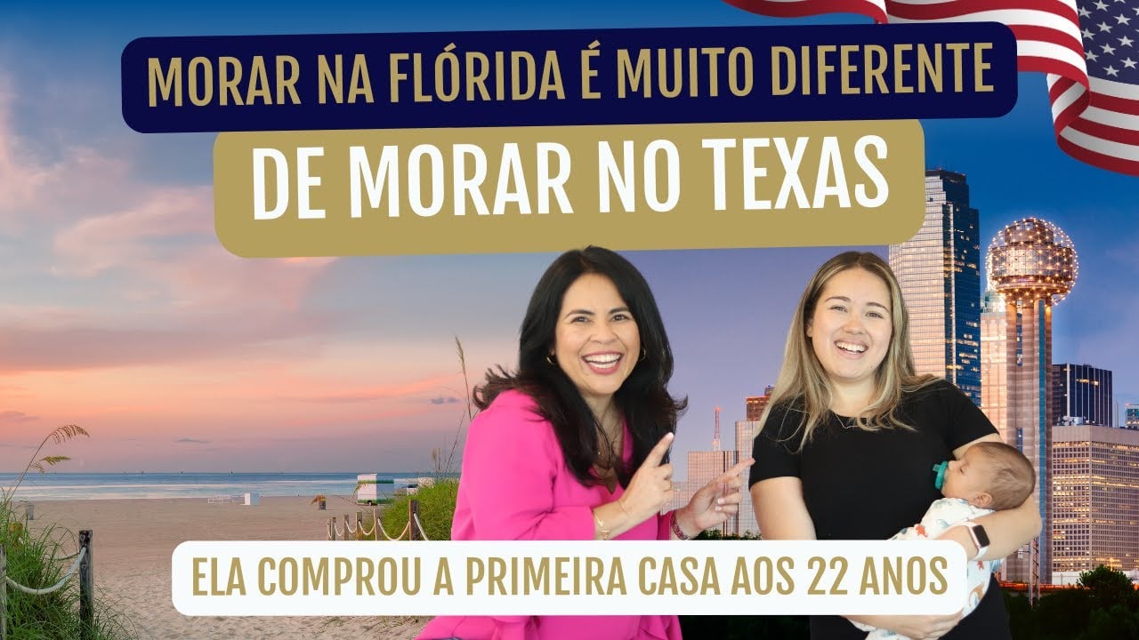 Morar na Flórida ou no Texas? Entrevista com Natally Brioso sobre sua Primeira Casa aos 22!