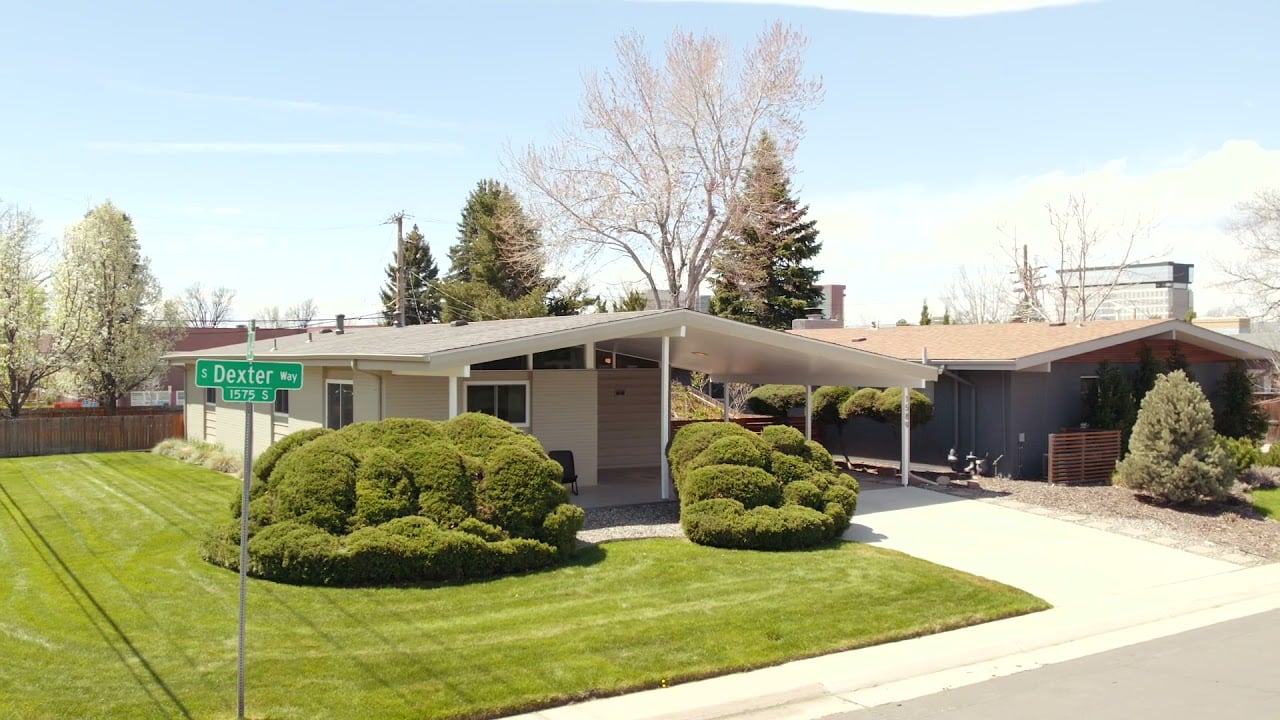 1589 S Dexter Way - Virginia Village, Denver, Colorado - Mid-Century Modern Home For Sale