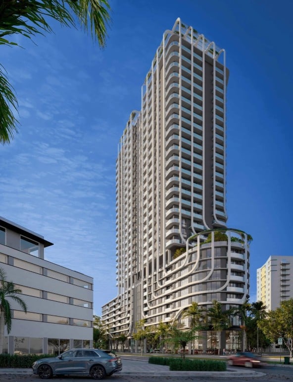 September 2025 | The Calta Group Unveils Anatomia, a Flatiron-Style Tower in Allapattah