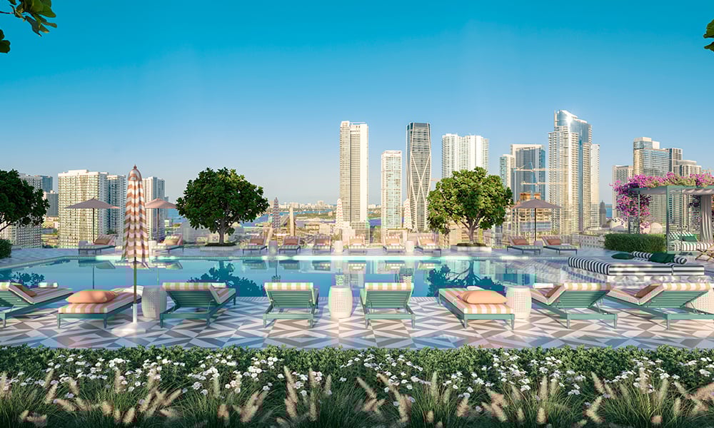 One West Twelve Residences swimming pool 
