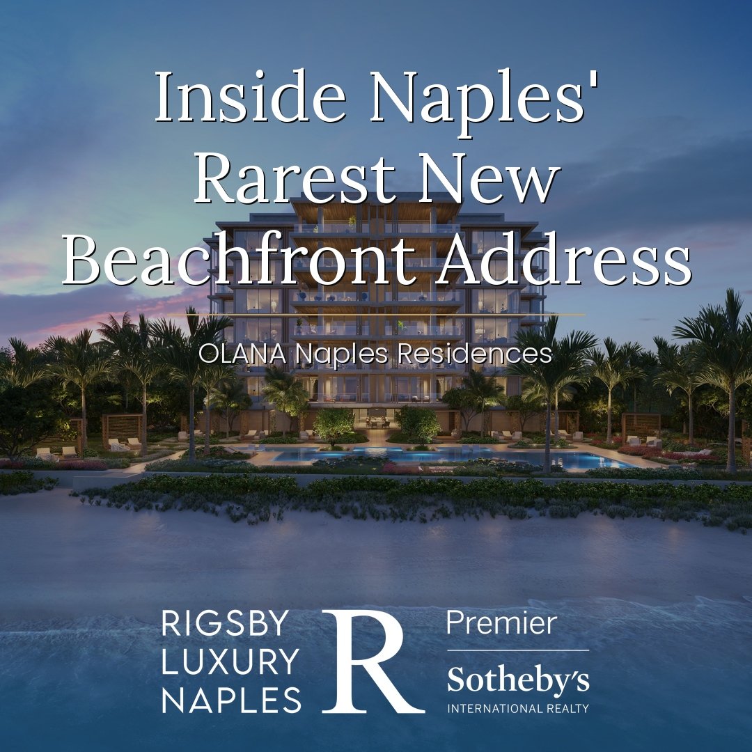 OLANA Naples Residences luxury beachfront condominiums on Gulf Shore Boulevard North Naples Florida
