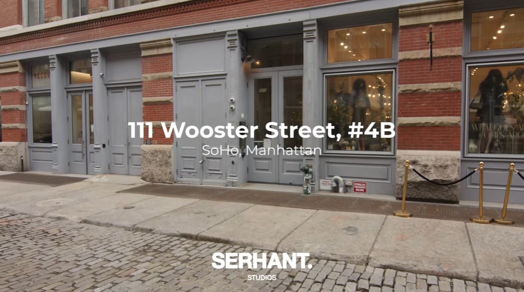 INSIDE a Sleek and Sophisticated Expansive Soho Loft with Exposed Brick | 111 Wooster 2B