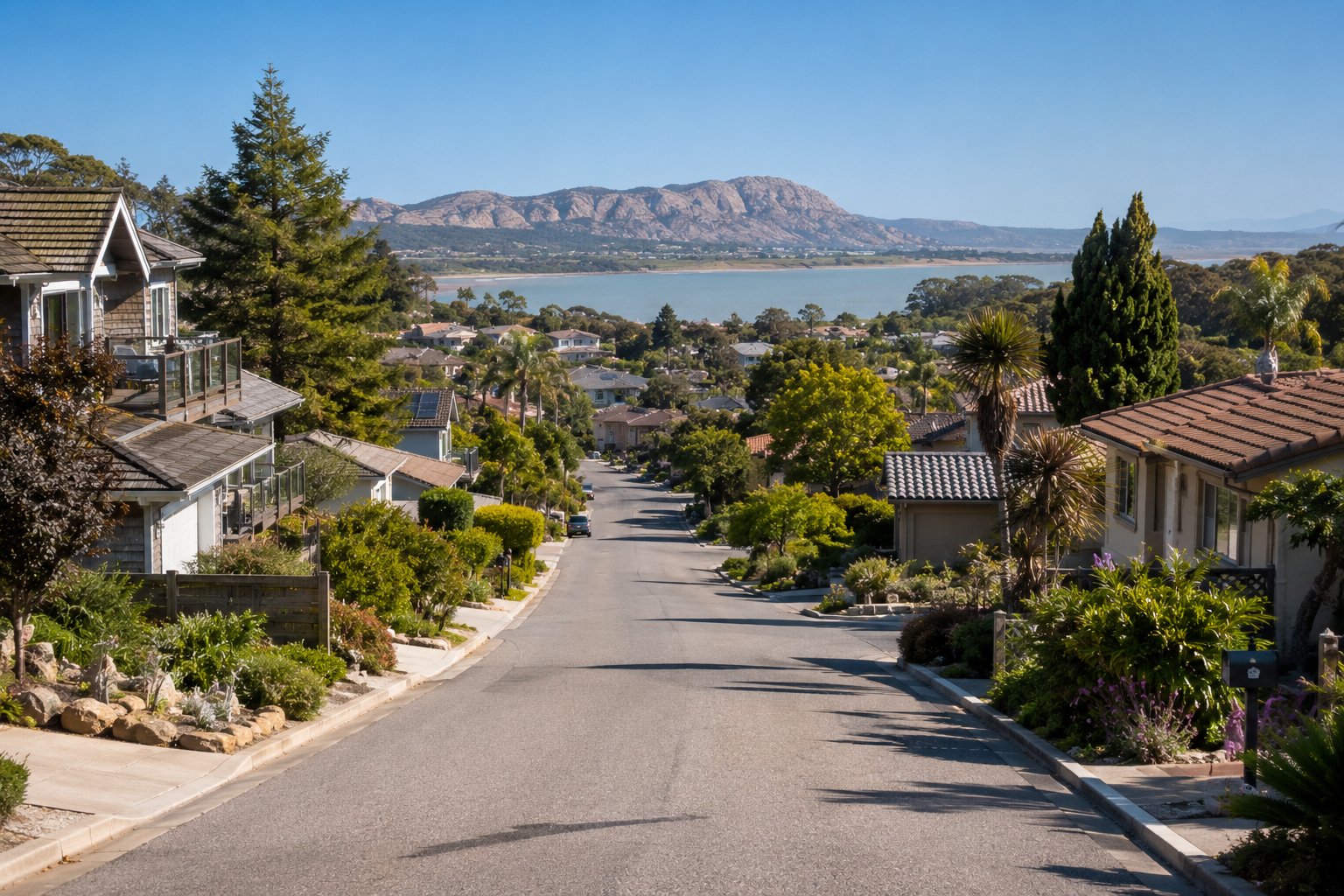 Residential neighborhoods across San Luis Obispo County illustrating factors that influence home prices