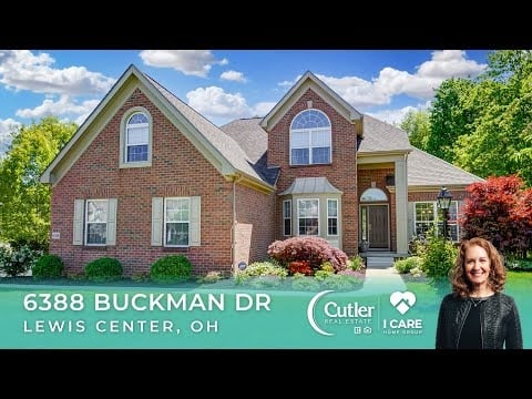 New home with a pool listed in Olentangy Schools!