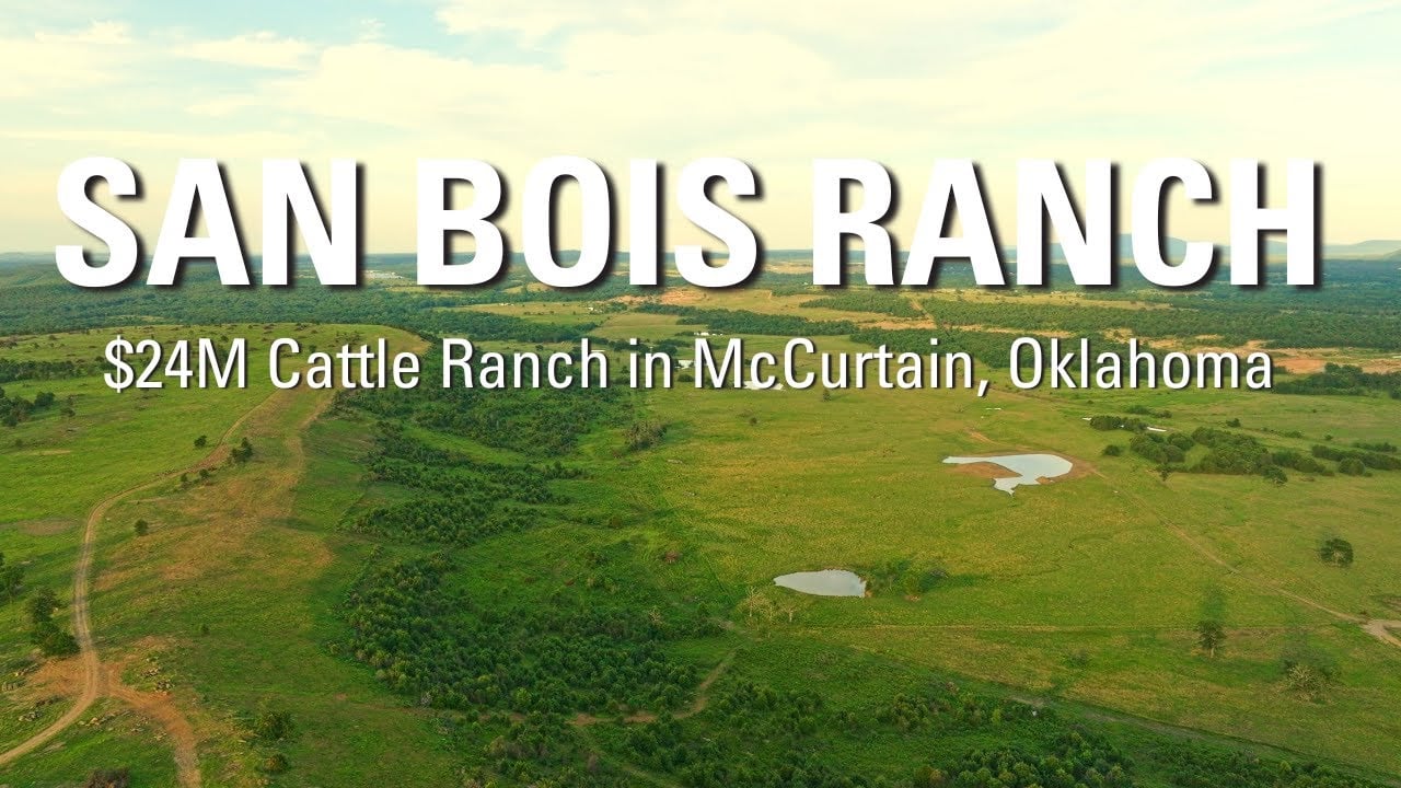 5,042± Acre Turn-Key Cattle Ranch For Sale in Oklahoma | Trophy Hunting, Water, Views!