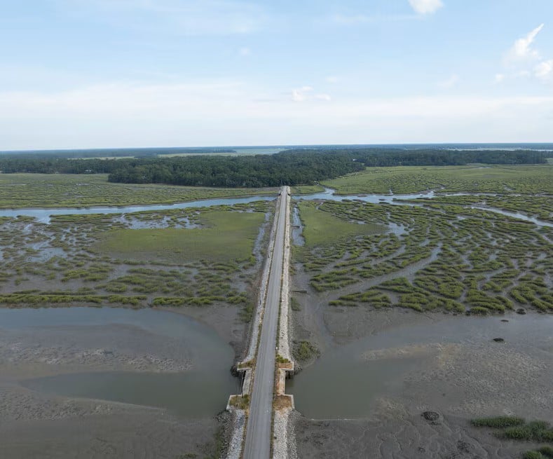 The Callawassie Island Causeway