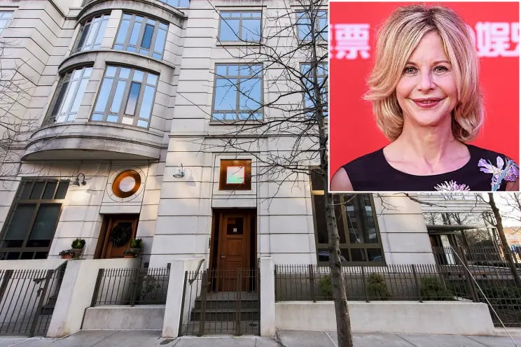 I’ll rent what she’s renting! Meg Ryan scopes out West Village townhouse