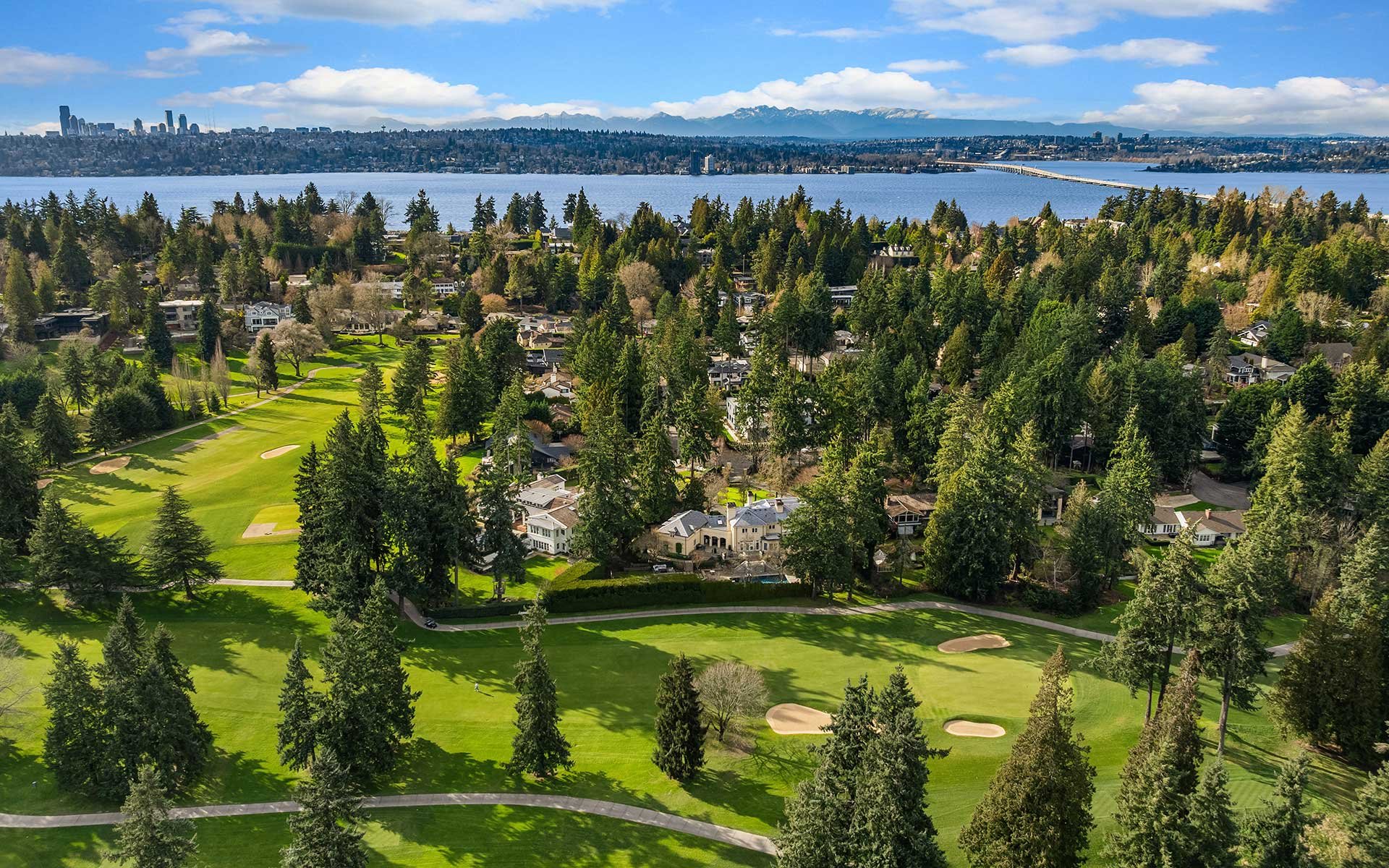 Sophisticated, Timeless Style in a Prized Medina Location on Overlake Golf Course