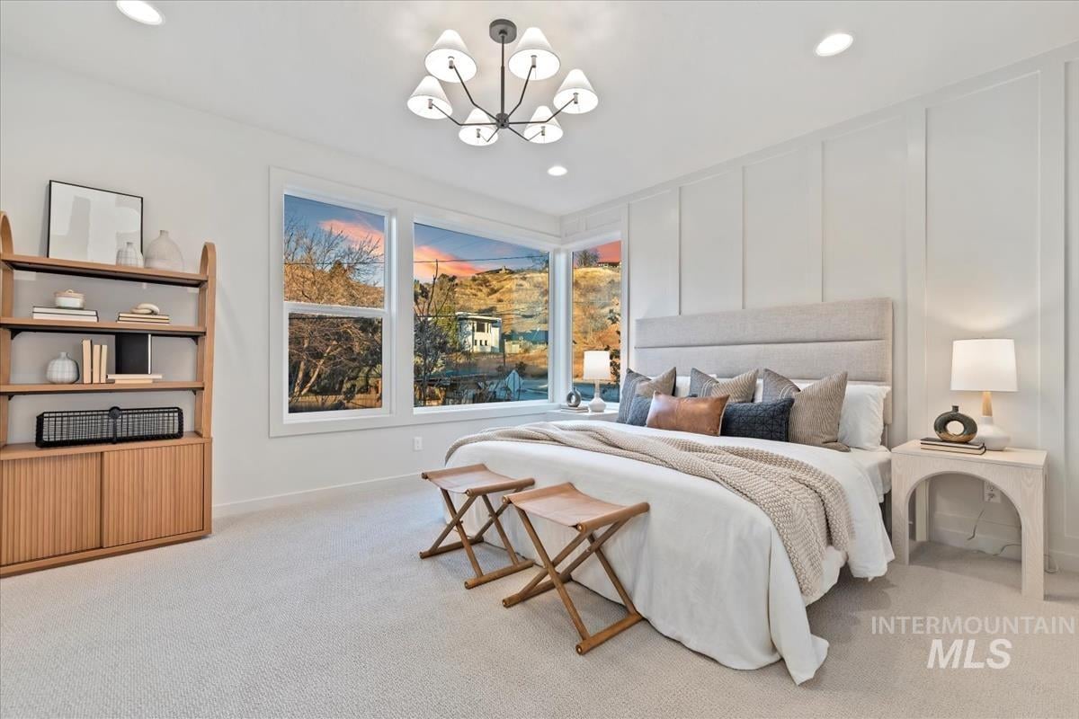Contemporary Home With Foothills Views in Boise