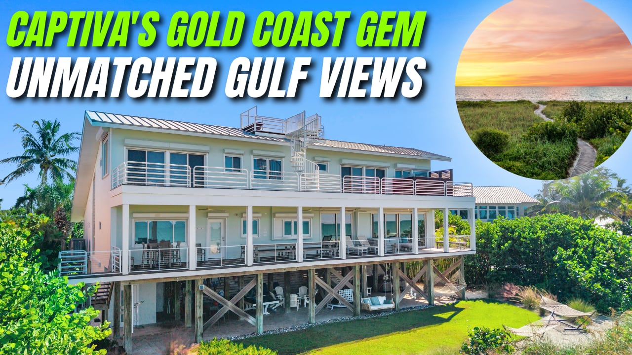 Inside a Captiva Island Beachfront Masterpiece | Walkthrough Tour of Gulf Front Luxury