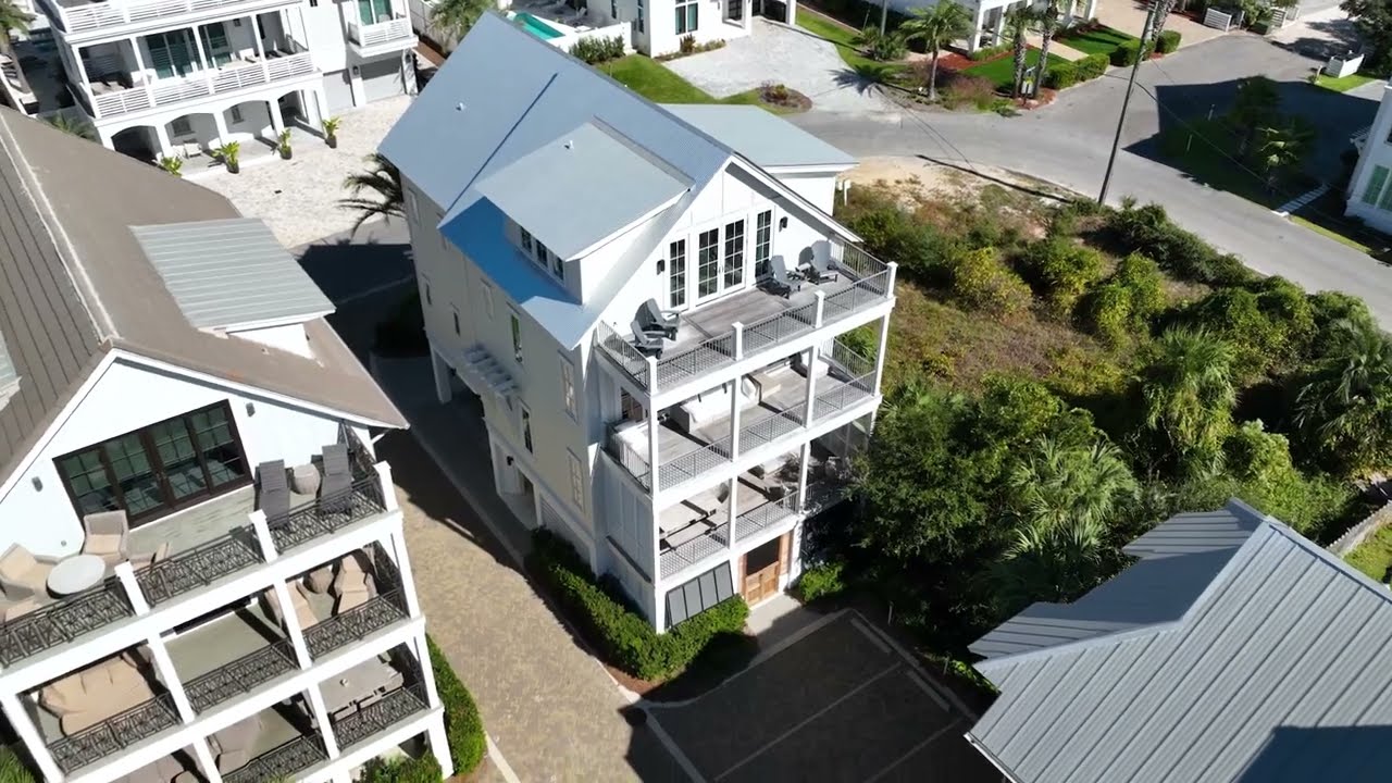 Stunning Inlet Beach Home on 30A with Gulf Views & Private Beach Access – Steps from Rosemary Beach!