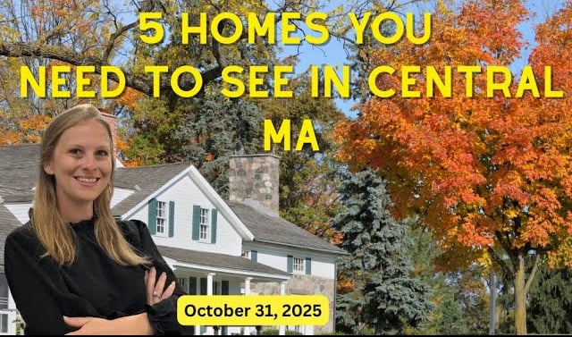 5 Homes You Need to See This Week in Worcester County Massachusetts