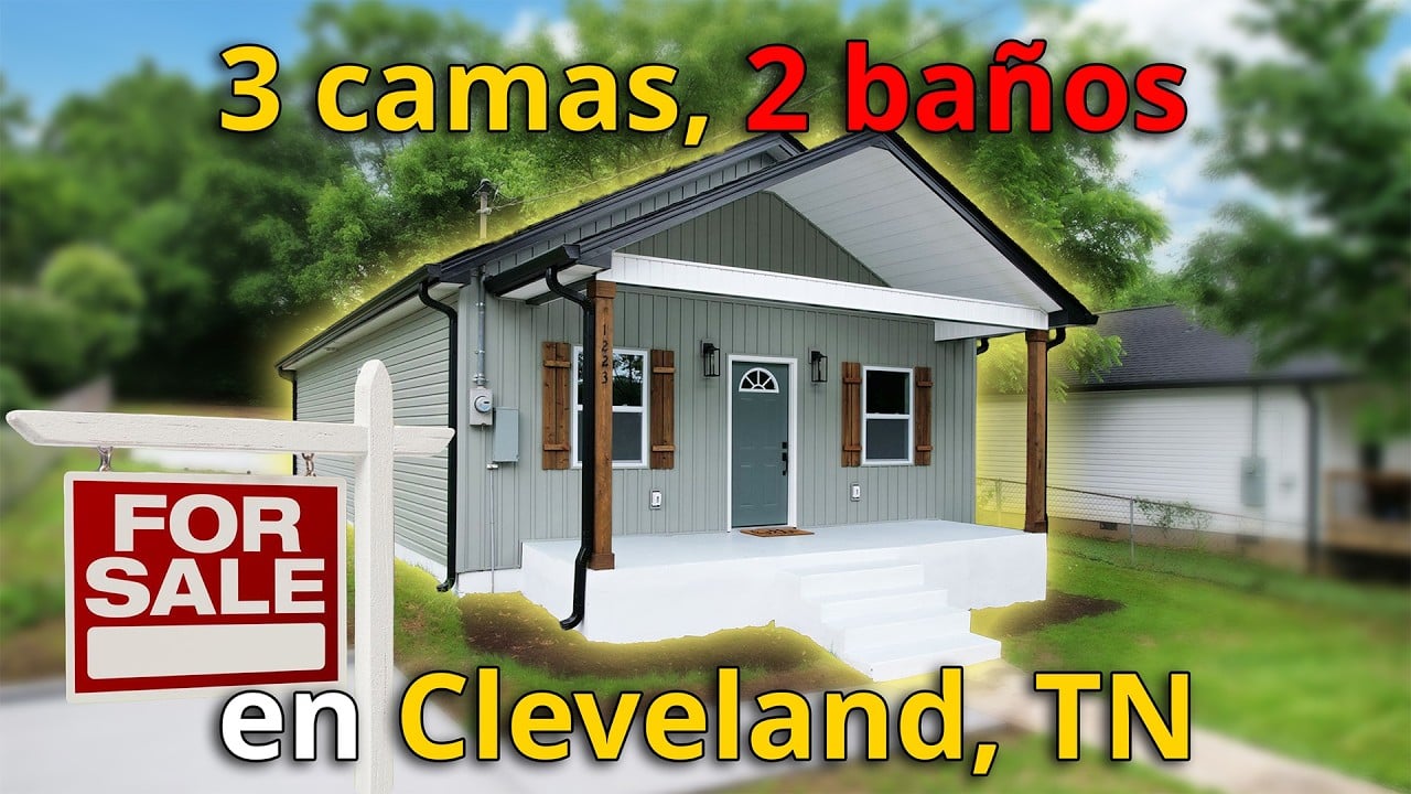 Casa Renovada en Cleveland TN | 3 Habitaciones | Lista Para Mudarse