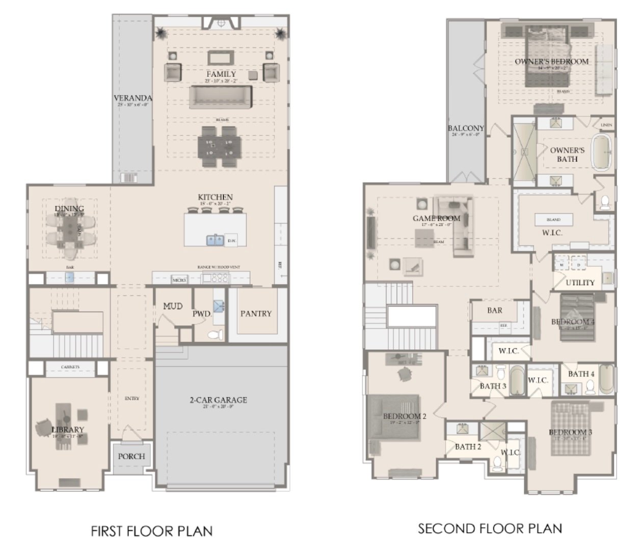 Wendel St home floor plan in Woodland Terrace, Houston
