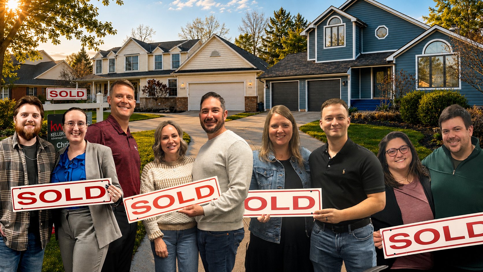 Happy clients who Chris has helped sell their homes in Greater Lansing, Michigan