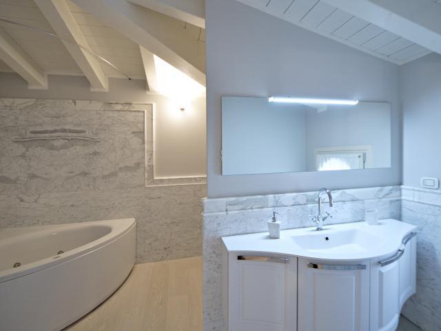 Newly Built Tuscan Villa With Marble Features