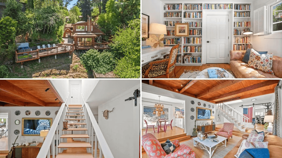 Cozy Craftsman in Marin County With Glass Ceiling In Dining Room Draws Multiple Offers At $1.99 Million