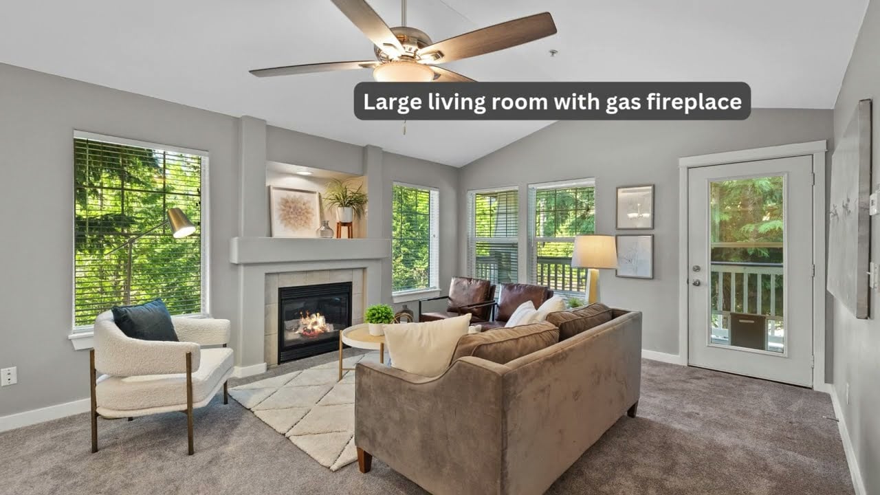 Beautiful 3 Bed 2 Bath Condo in Redmond WA