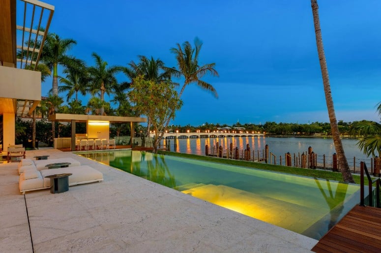 Waterfront Estate on Hibiscus Island Sells For $51.5 Million Setting New Record on Miami Beach's Palm and Hibiscus Island