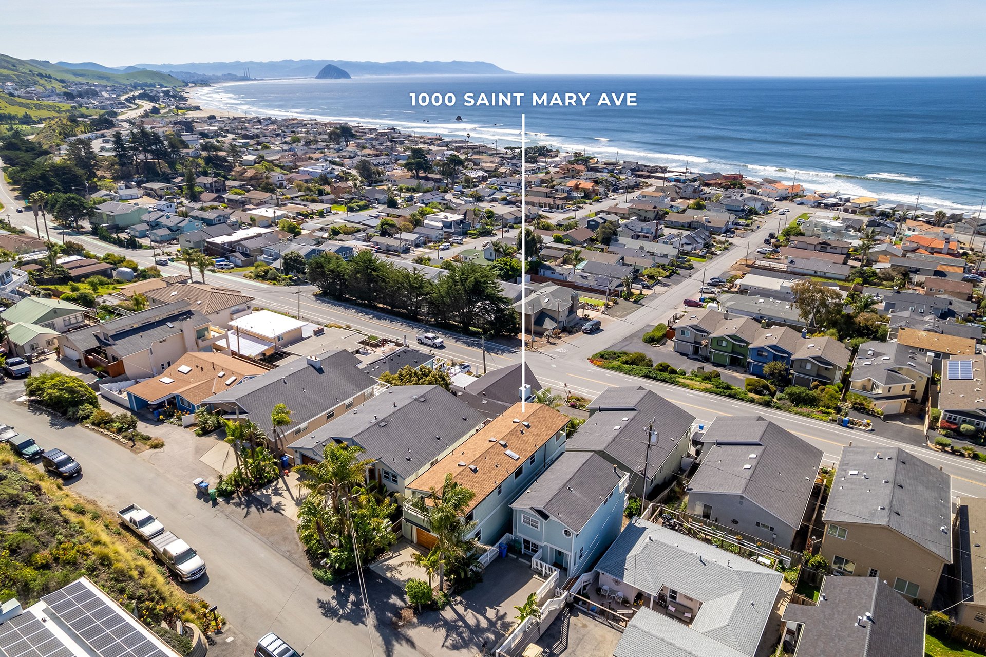 Ocean View Cayucos Retreat - 1000 Saint Mary Ave