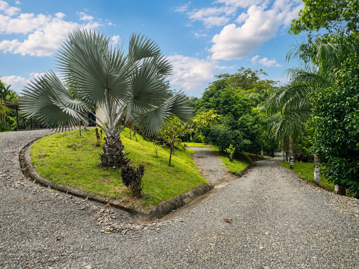 Private Single-Level Home on 1.25 Gated Acres with Fruit Trees