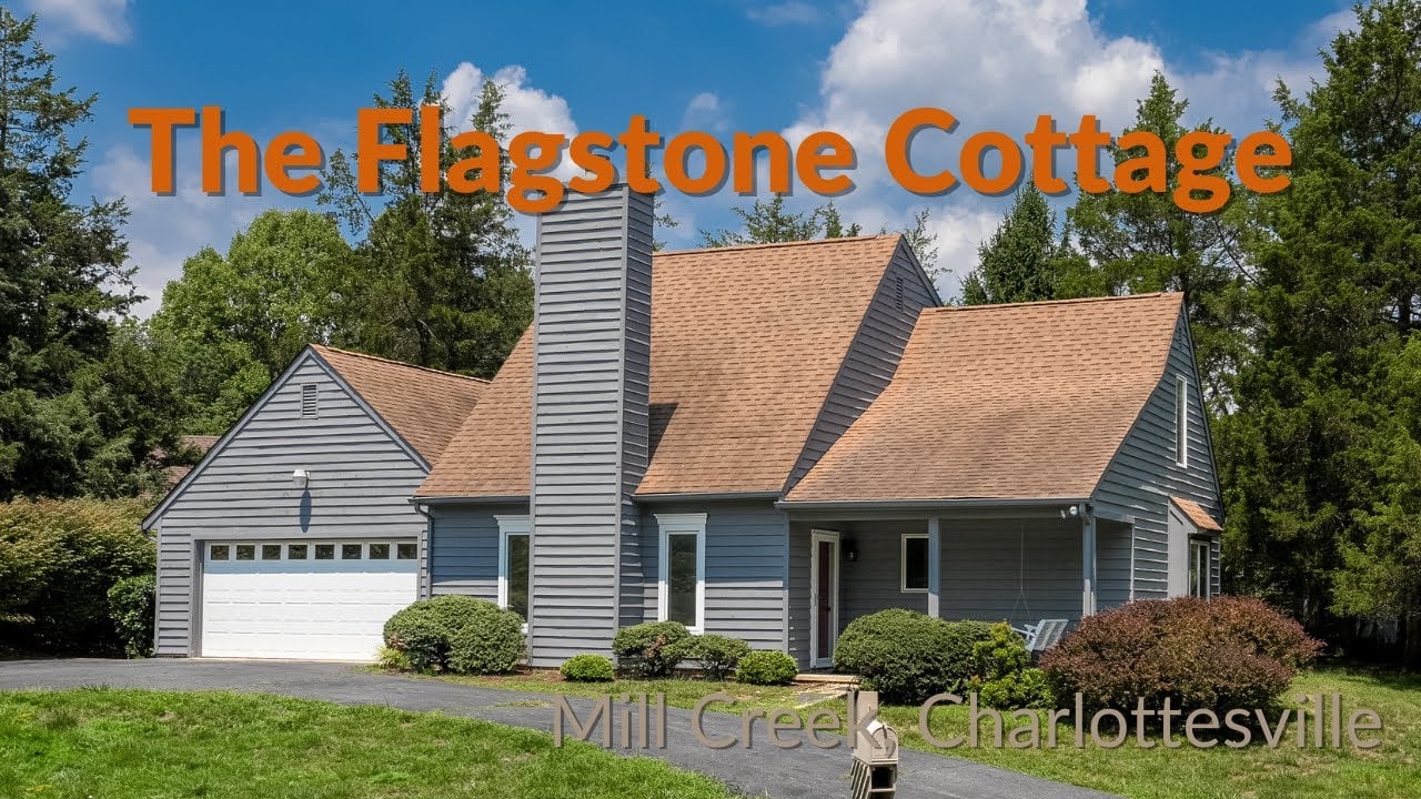 Stunning Drone Home Tour in Charlottesville: Inside The Flagstone Cottage!