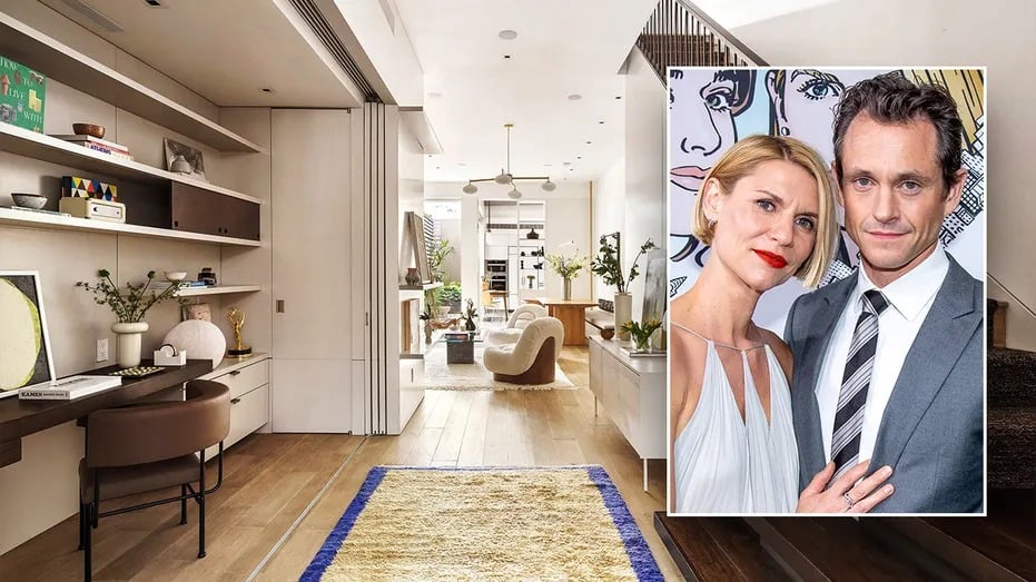 Claire Danes, Hugh Dancy's New York City townhome hits market for $9.75M