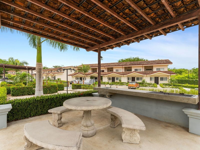 Jacarandas #2 | Affordable 3-Bedroom Townhouse Near Tamarindo Beach with Pool, Gym, and Secure Gated Living