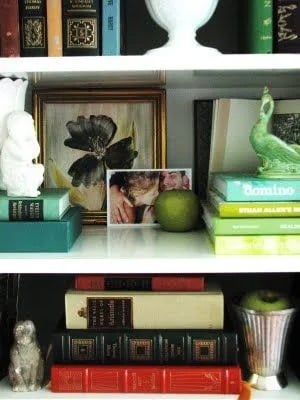Styling Your Shelves