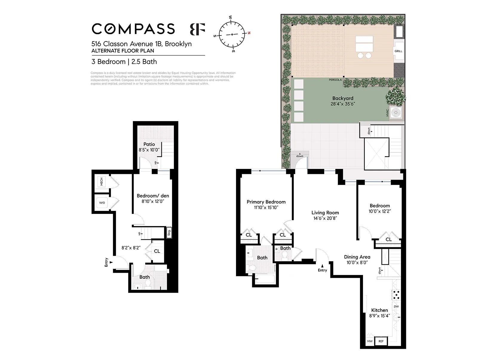 516 Classon Ave, #1B