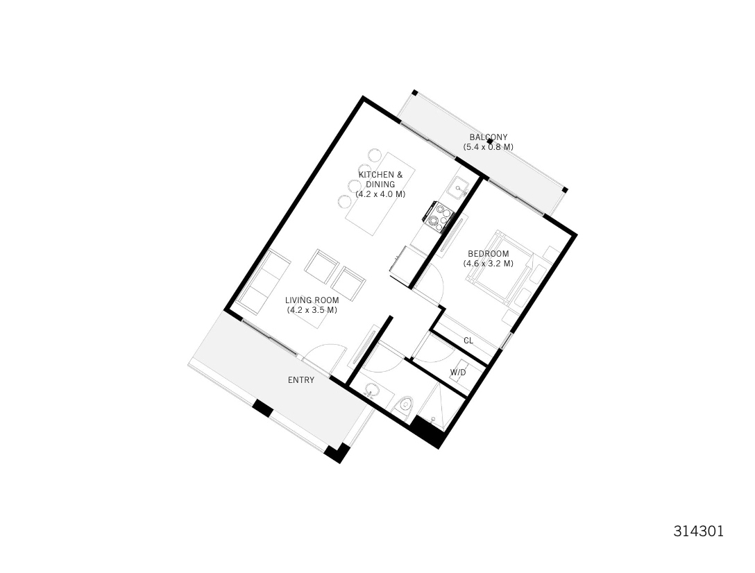 314301 La Rambla | Vibrant 1-Bedroom Apartment Steps from Beach Town, Las Catalinas