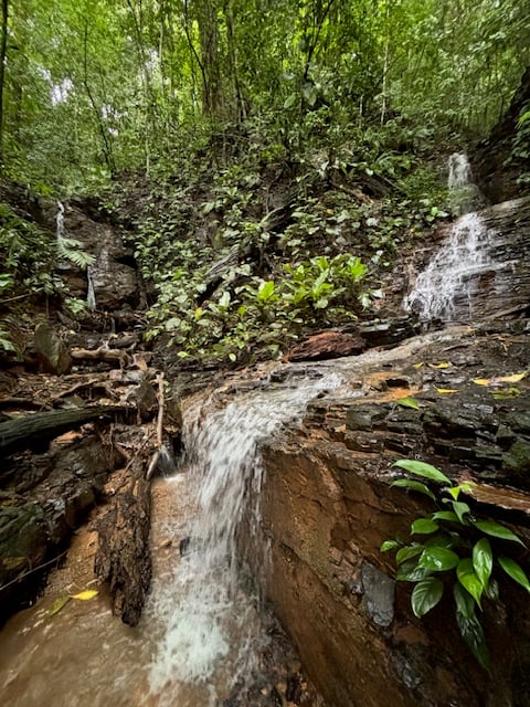 17.85 ACRES – Stunning Large Land With 2 Waterfalls Near Dominical Beach!!!