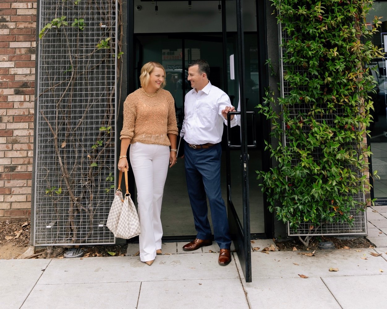 Kelly and Graham Levine, husband-and-wife real estate team