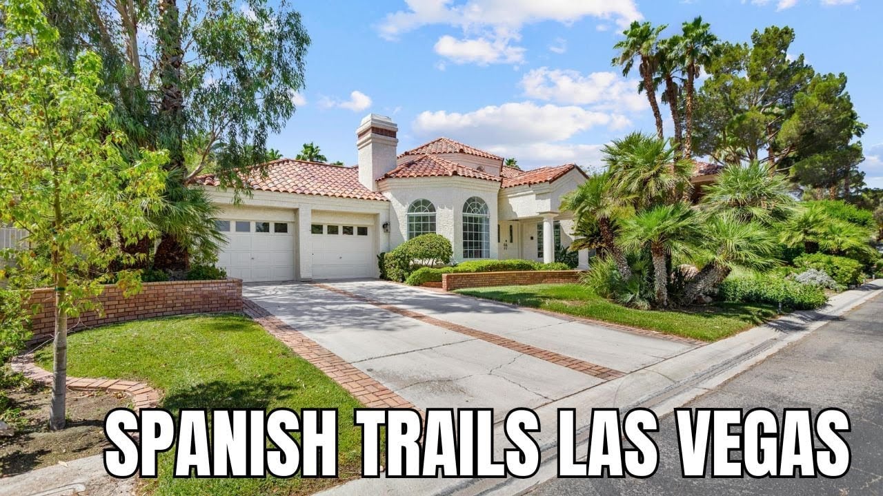Tour The Las Vegas Spanish Trails Paradise Estate