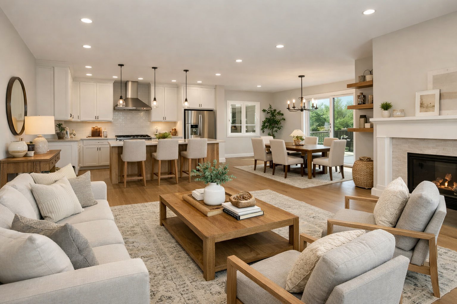 Clean and well-prepared home interior ready for sale on the Central Coast in San Luis Obispo County