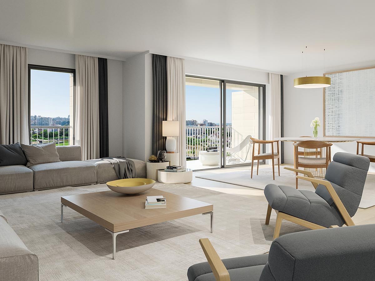 Modern 3-Bedroom Apartment with Expansive Terrace and Garage – Elevated Living in Setúbal, Portugal