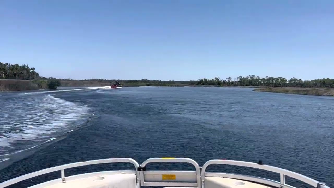 Mud River Boating Up to the Mud River Spring